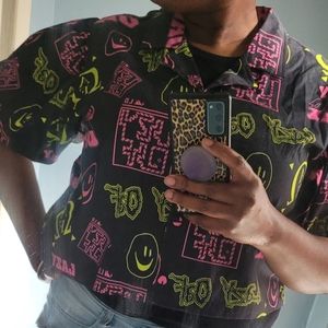 Lazy oaf puff sleeve shirt